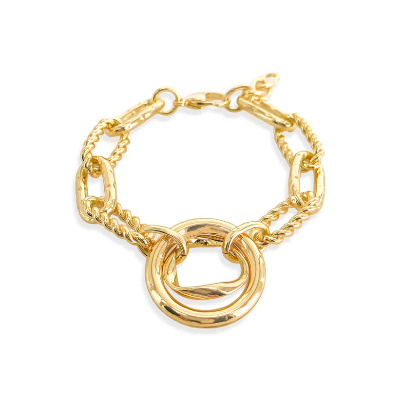 Circle Luxury Bracelet-18K Gold Plated