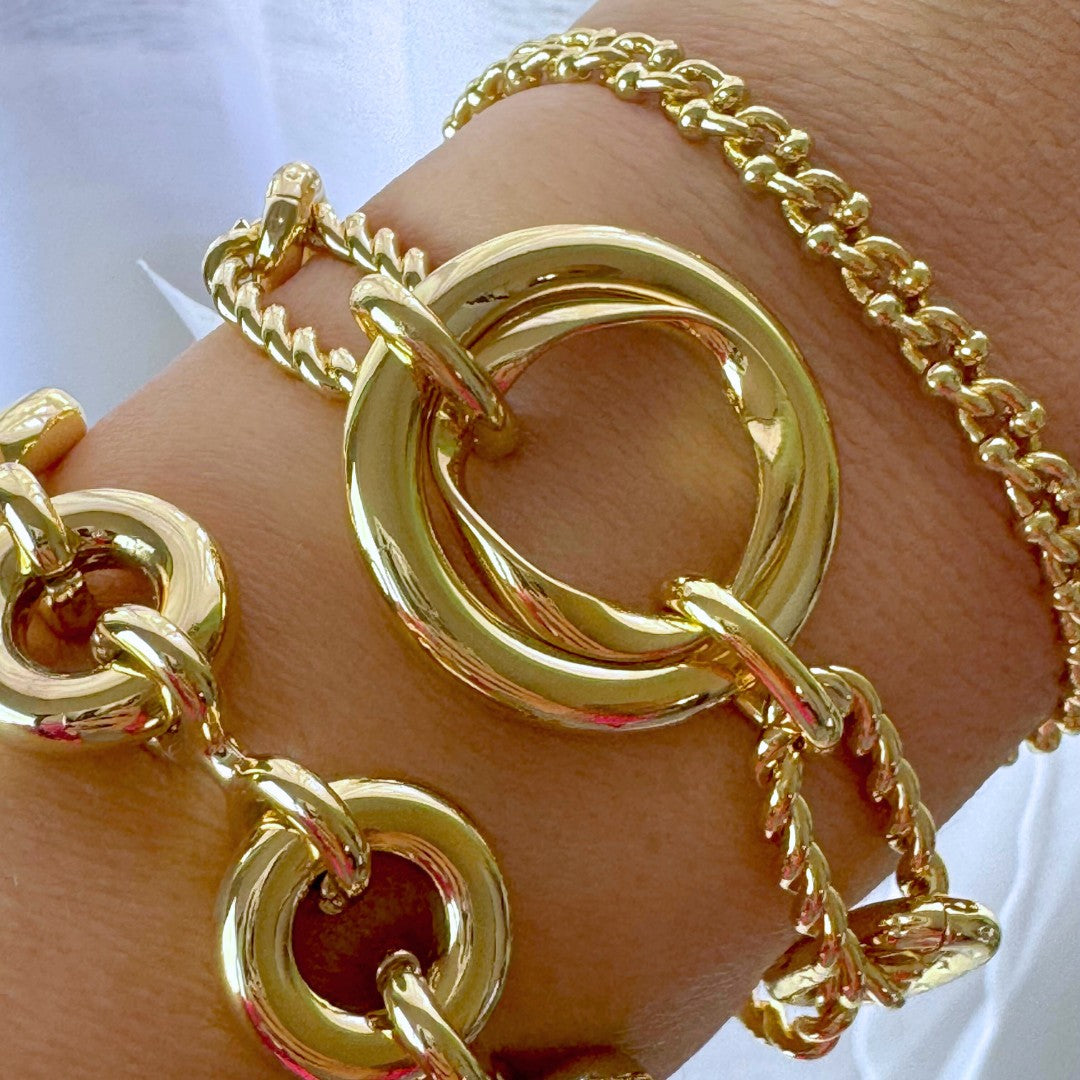 Circle Luxury Bracelet-18K Gold Plated